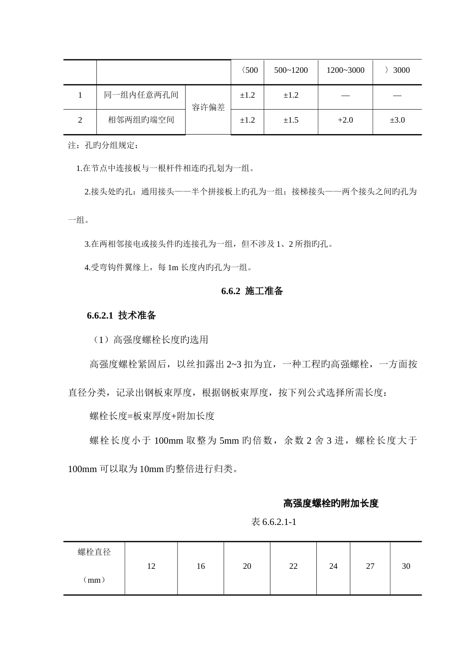 高强度螺栓连接施工工艺标准_第3页