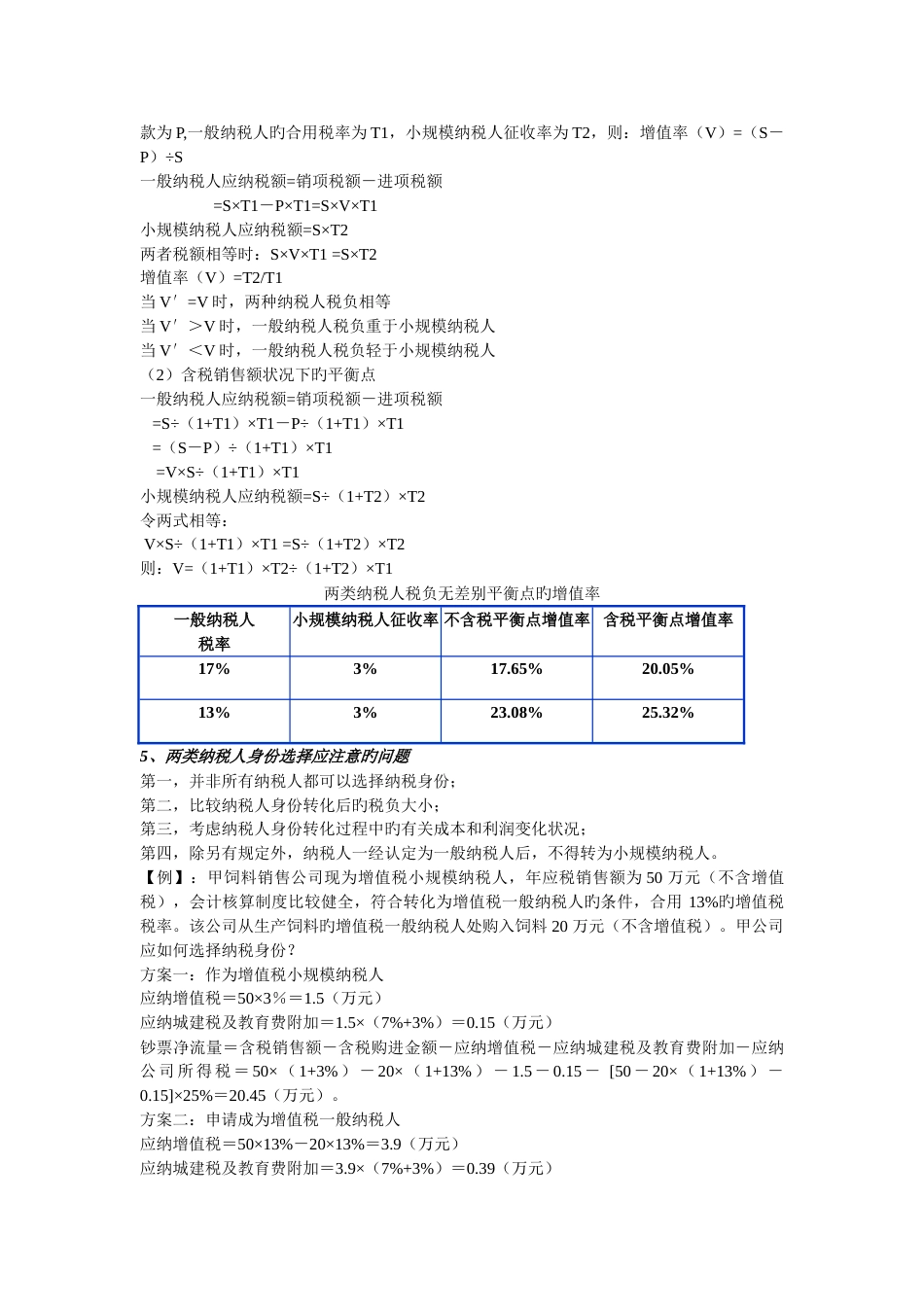 增值税筹划(完整版)_第2页