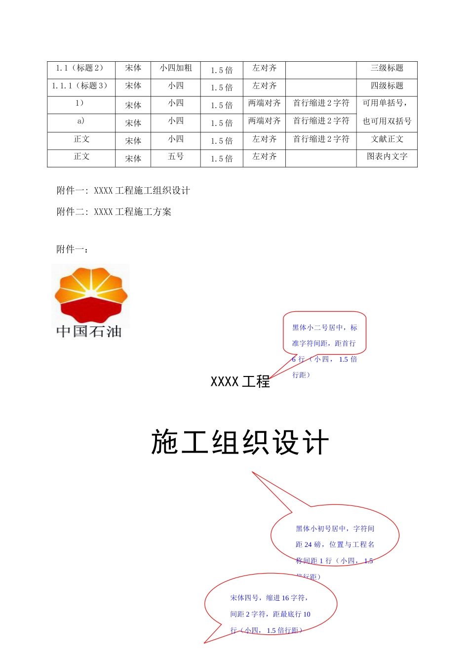 施工组织设计方案编写要求及范本_第3页