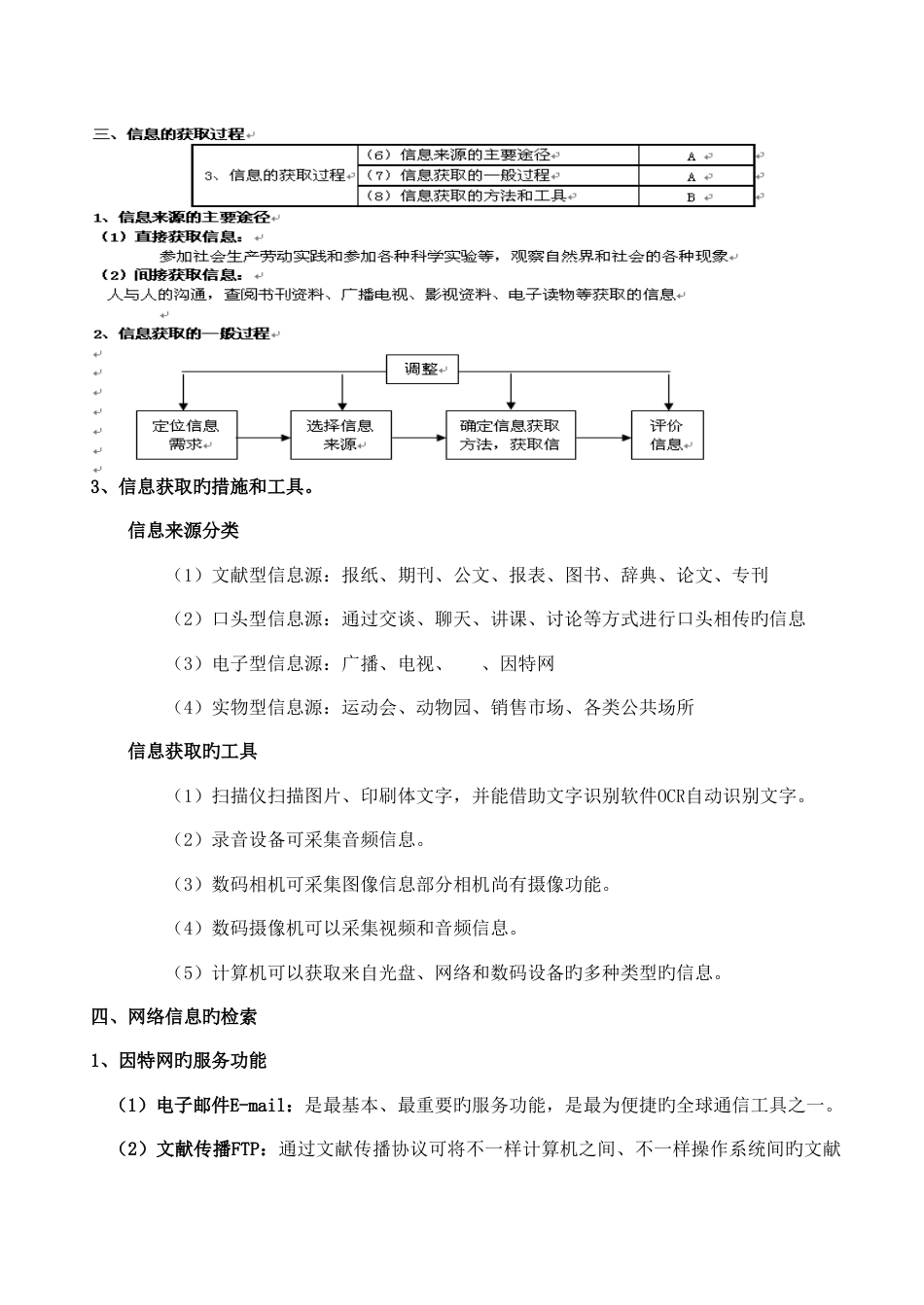 2023年信息技术基础网络技术知识点打印_第3页