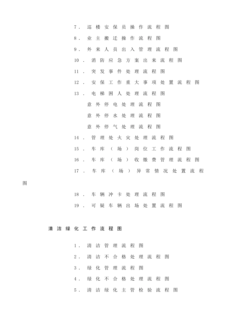 物业管理公司工作流程图_第2页