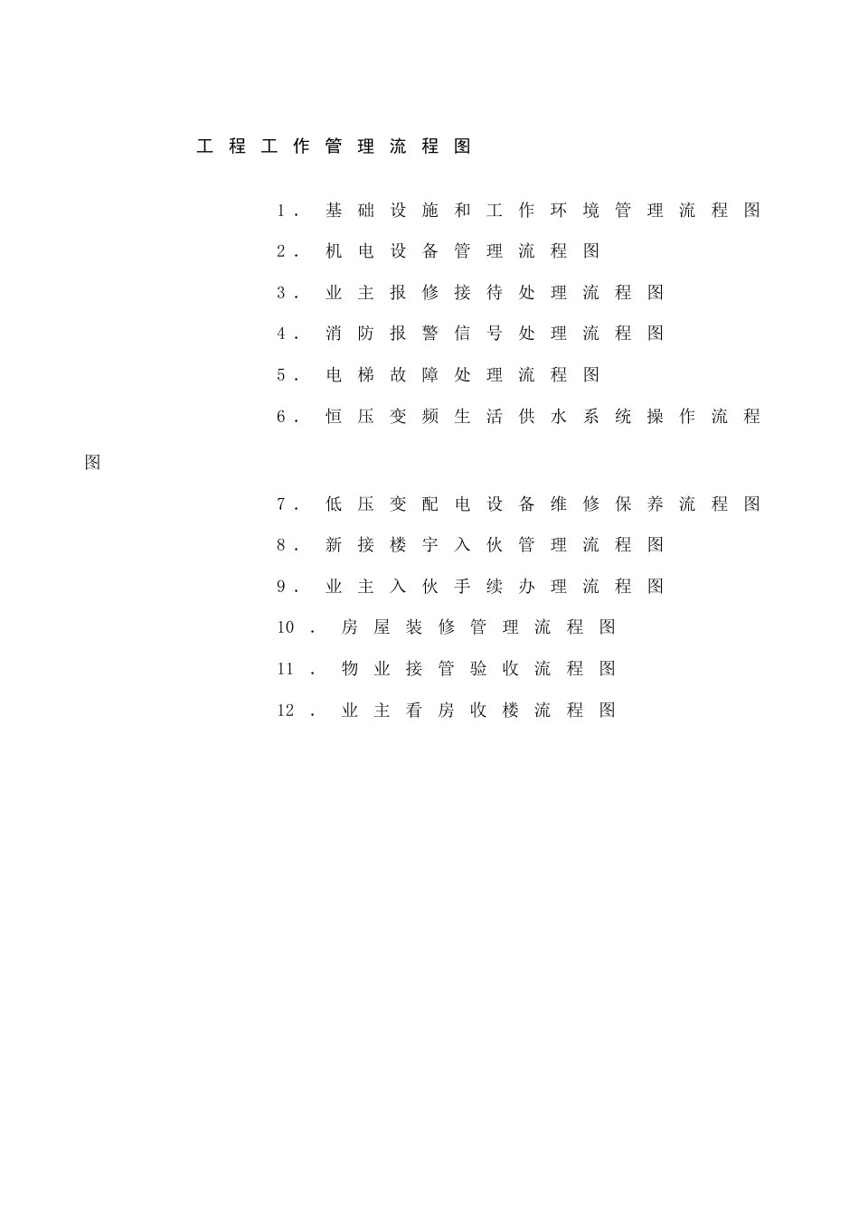 物业管理公司工作流程图_第3页