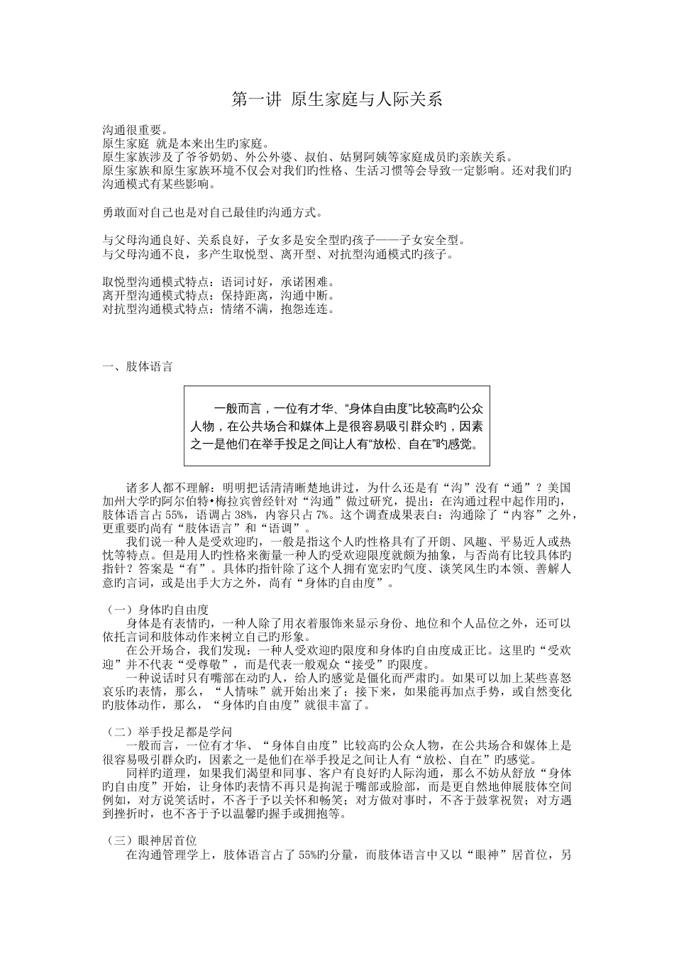 商务沟通技巧_第1页