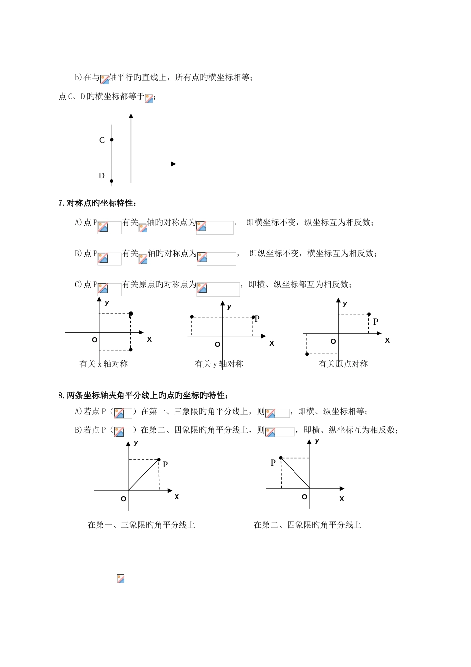 2023年八年级数学平面直角坐标系知识点归纳_第2页