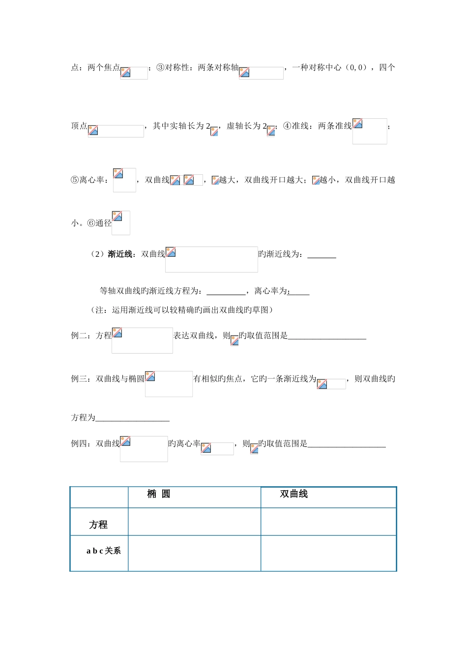 2023年双曲线知识点复习总结_第2页