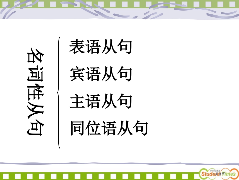 名词性从句的功能市公开课金奖市赛课一等奖课件_第3页