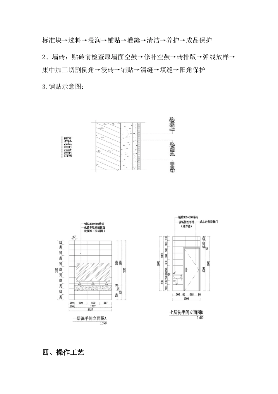 墙地砖铺贴施工方案样本_第2页