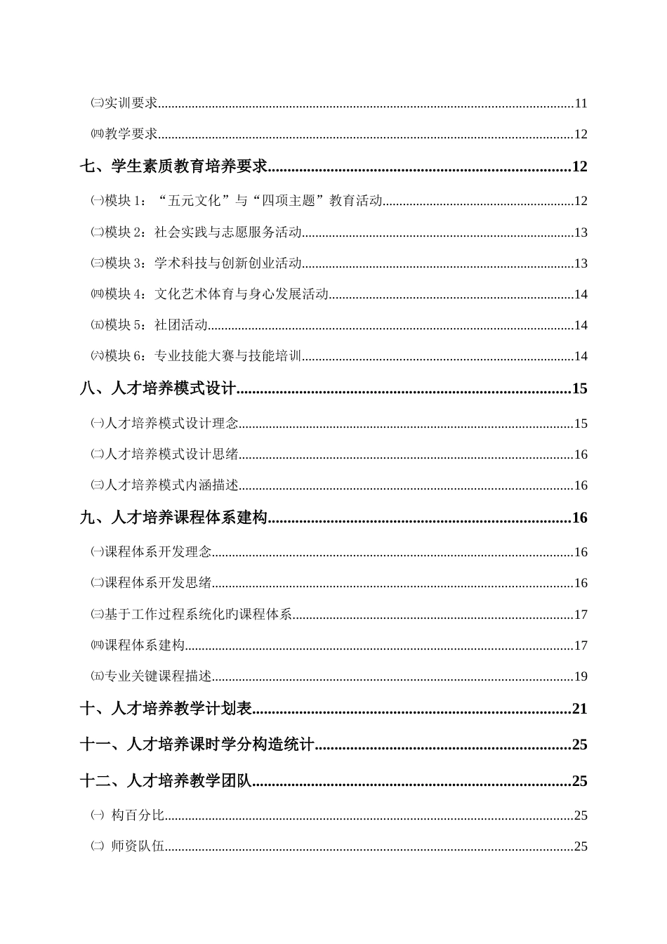 会计专业人才培养方案培训资料_第3页