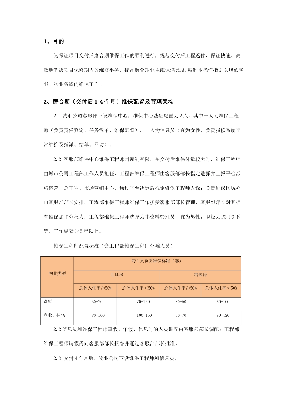 宏图地产维保管理制度_第2页