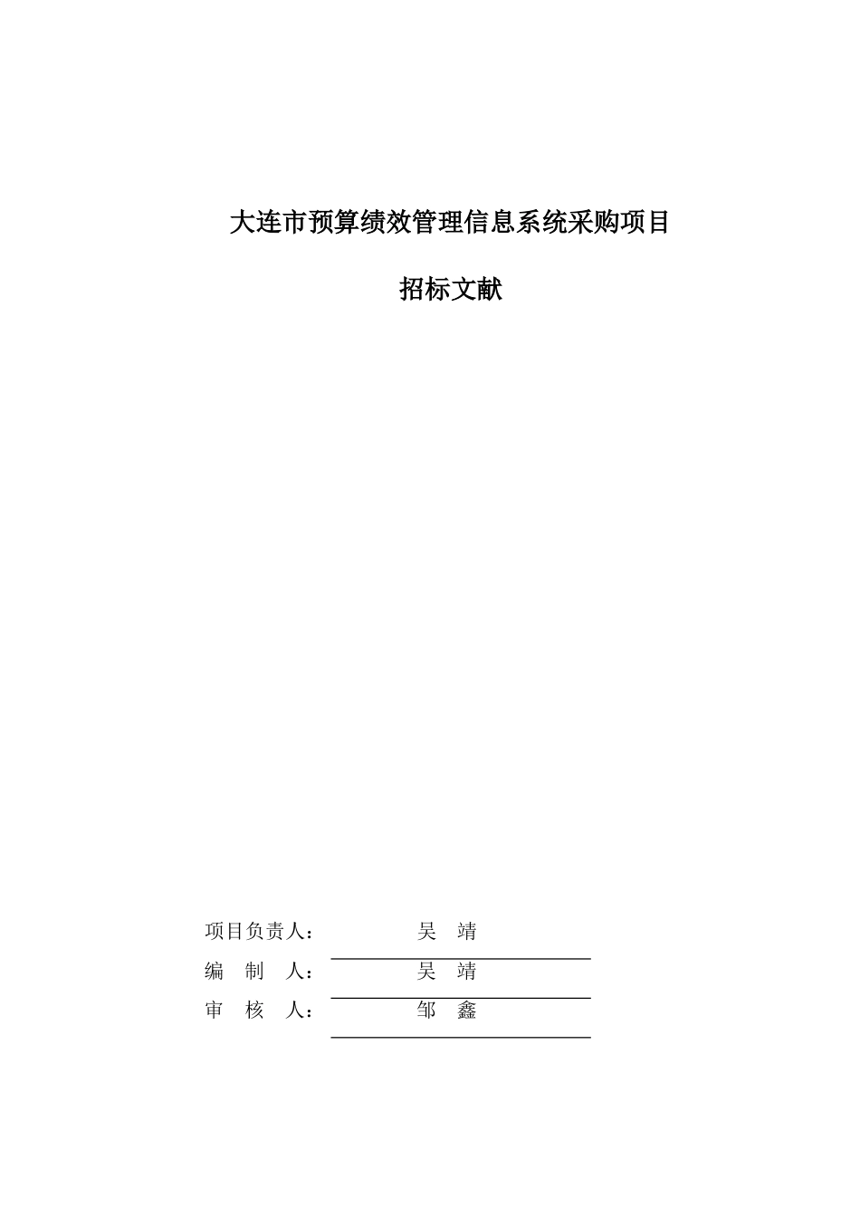 大连市预算绩效管理信息系统采购项目_第3页