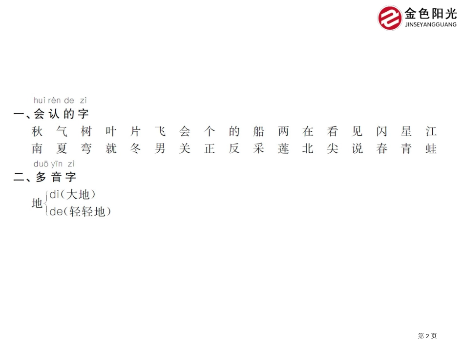 人教版第四单元知识要点市公开课金奖市赛课一等奖课件_第2页