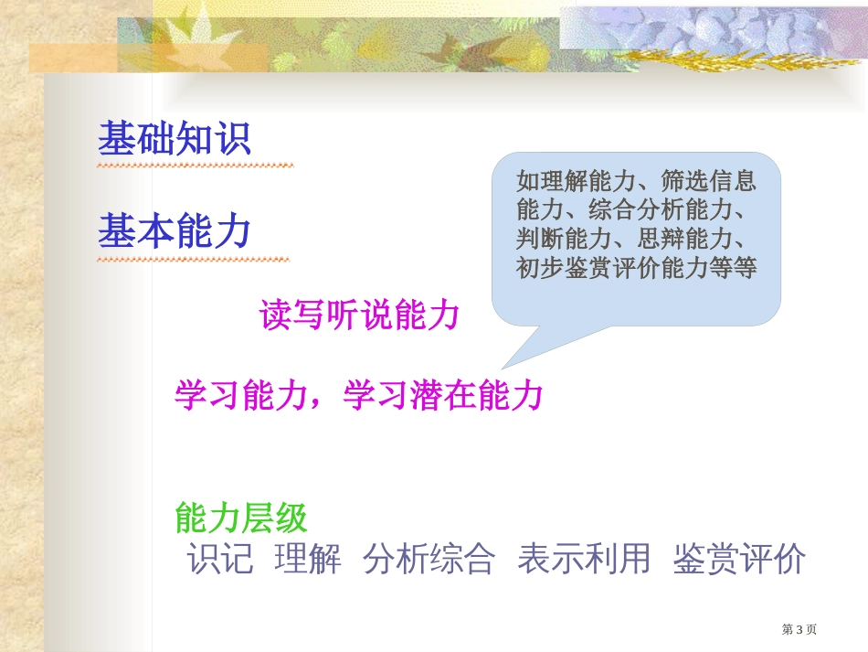 应对语文高考的思考与策略李禧同市公开课金奖市赛课一等奖课件_第3页