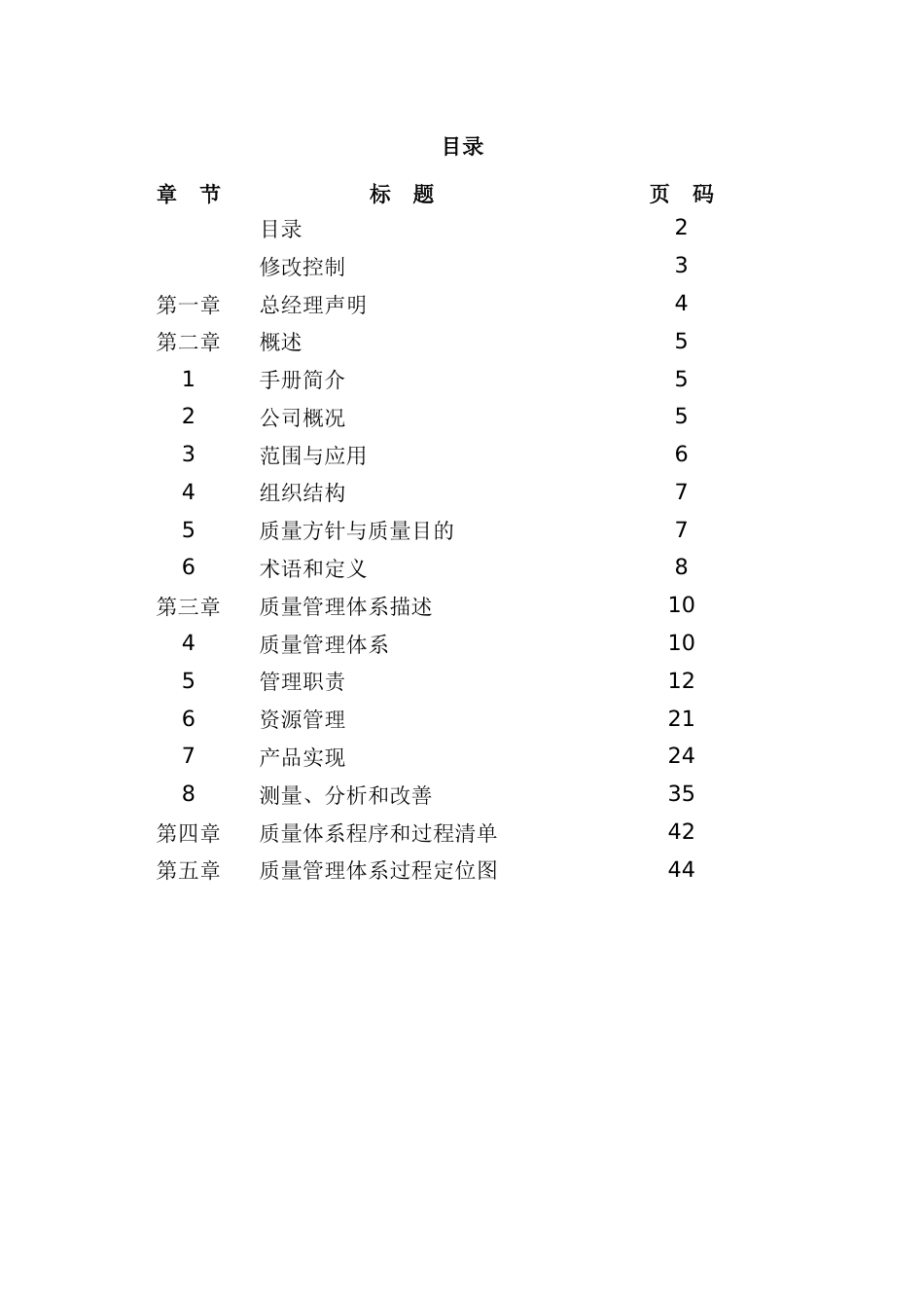 汽车质量手册_第2页