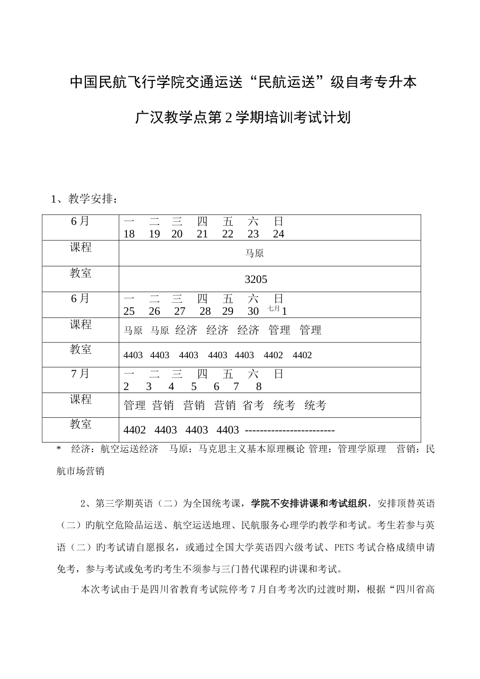 2023年中国民航飞行学院交通运输民航运输自考专升本_第1页