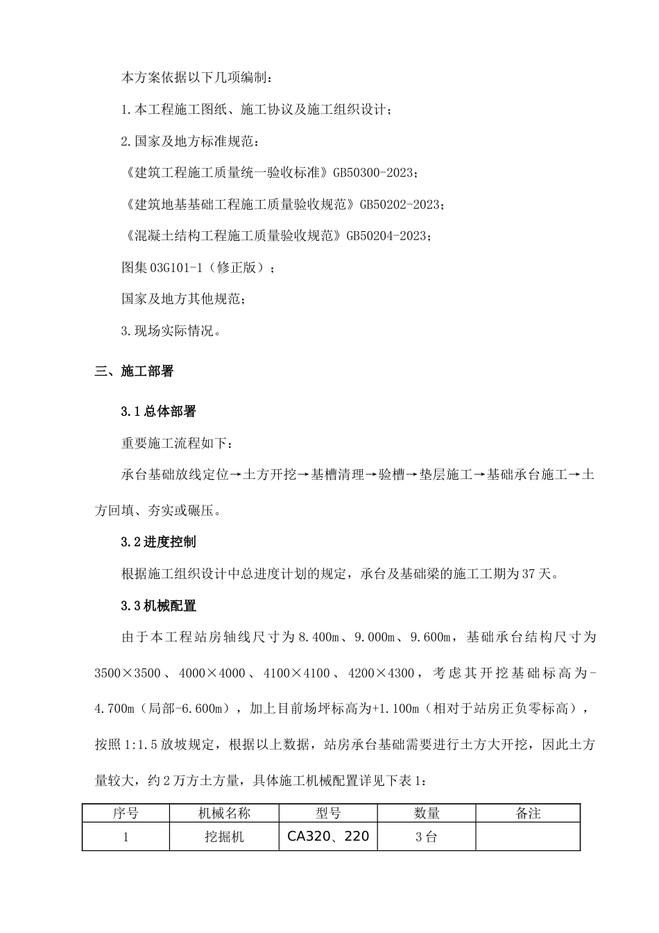 基础工程施工方案主体站房_第2页