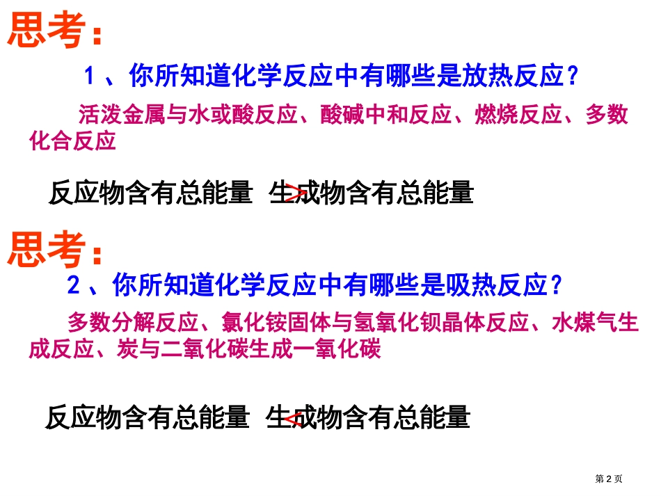 选修四一节市公开课金奖市赛课一等奖课件_第2页