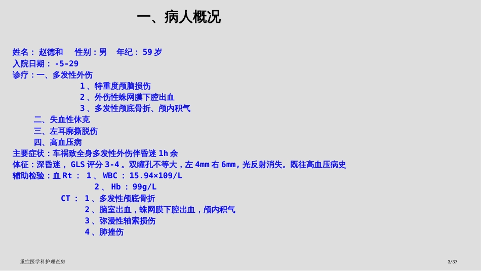 重症医学科护理查房_第3页