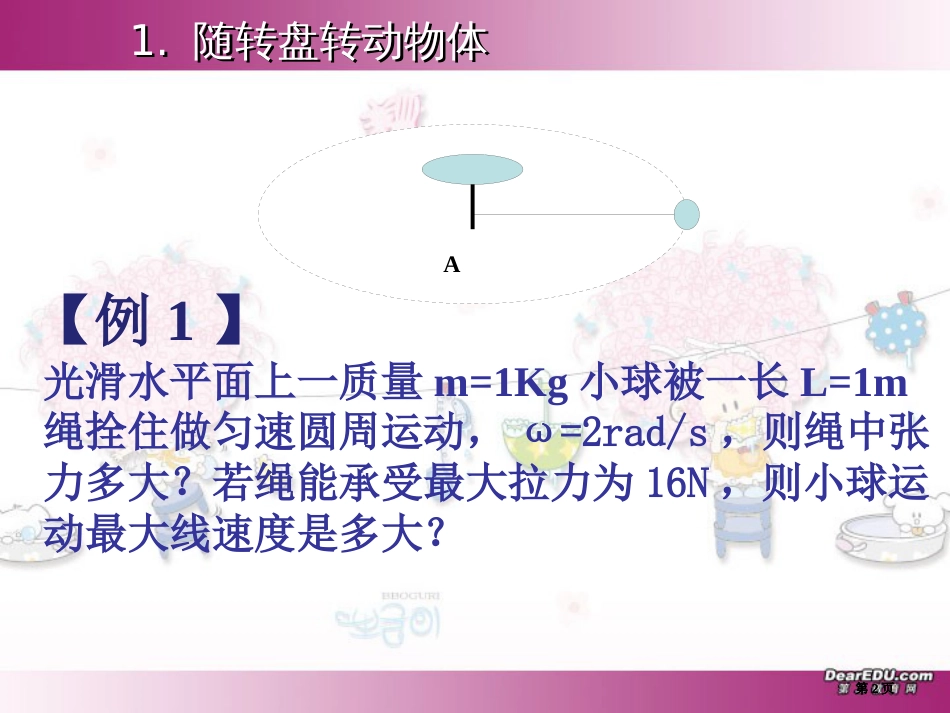 向心力2常见圆周运动现象分析市公开课金奖市赛课一等奖课件_第2页