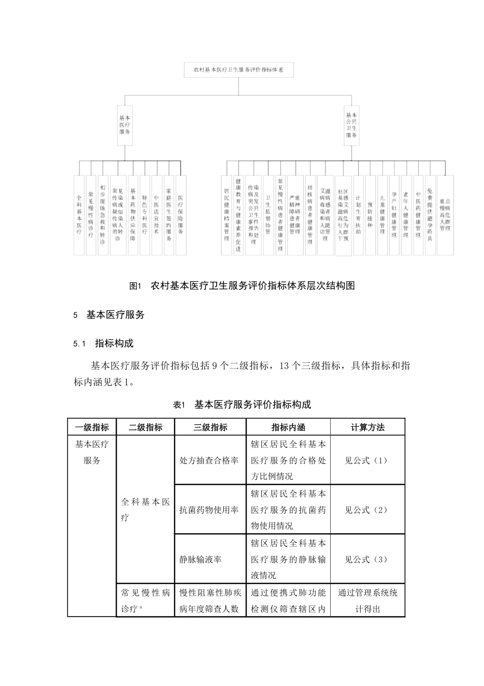 农村基本医疗卫生服务评价指标体系_第2页