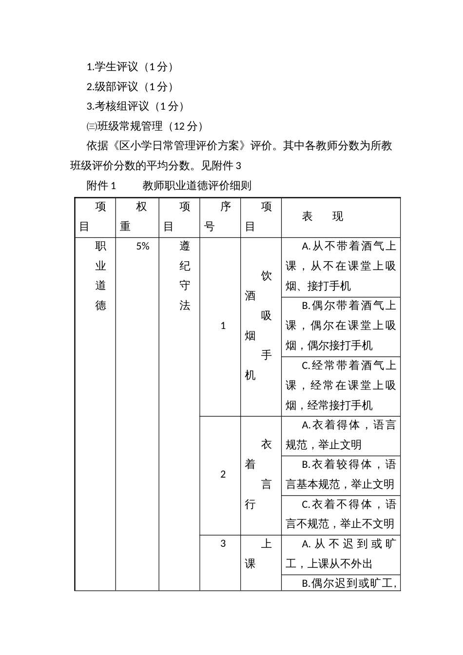 小学教师发展性评价方案_第2页