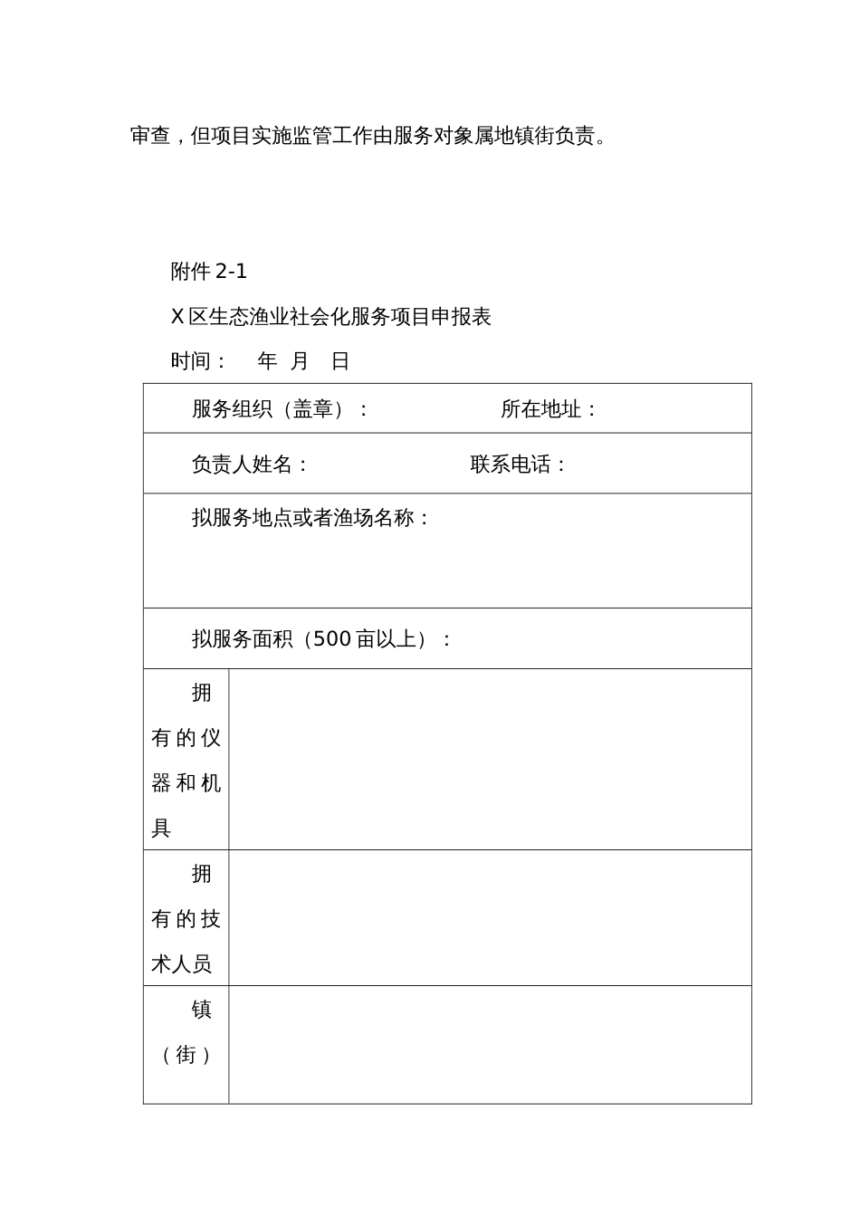 生态渔业社会化服务项目申报指南_第2页