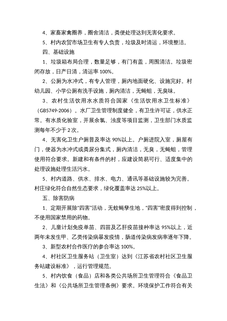 江苏省卫生村标准_第2页