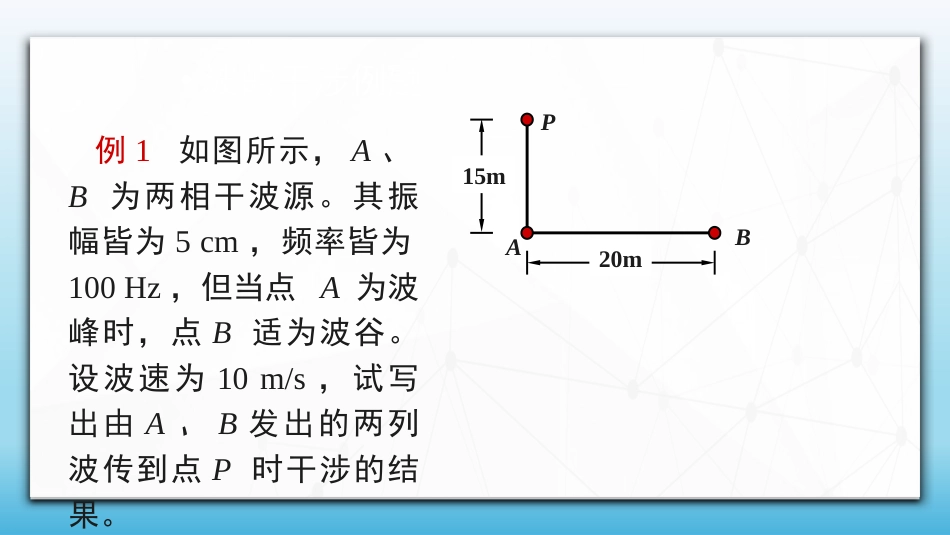 (74)--6.6.3 波的干涉例题_第1页