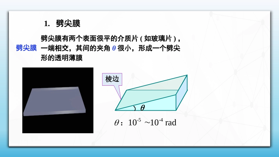 (77)--6.5.3 等厚干涉—劈尖_第3页