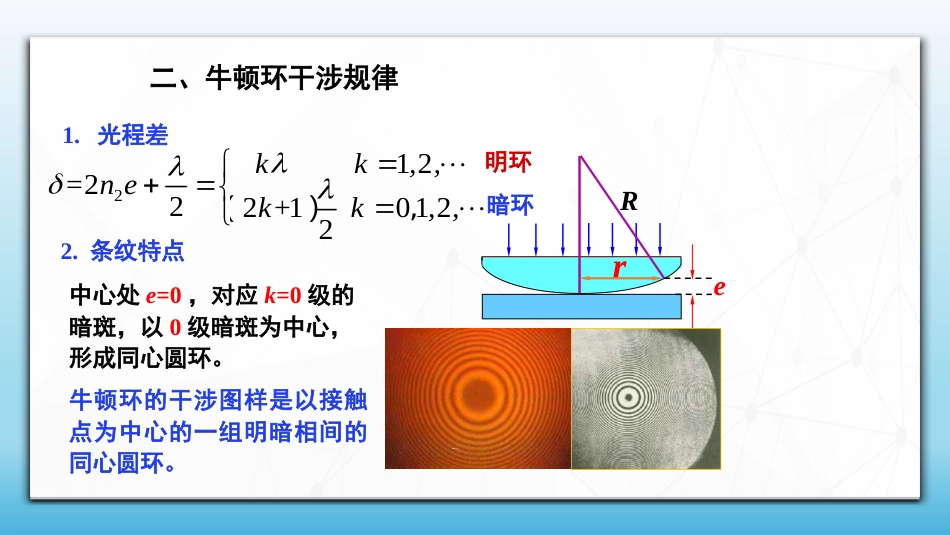 (78)--6.5.4 等厚干涉—牛顿环_第3页