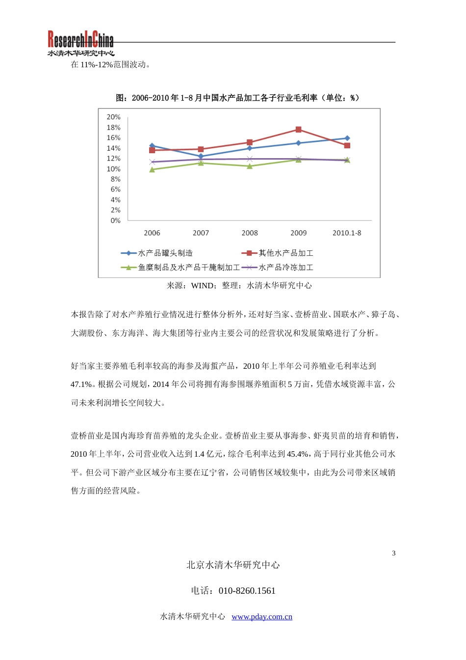 中国水产养殖行业研究报告_第3页