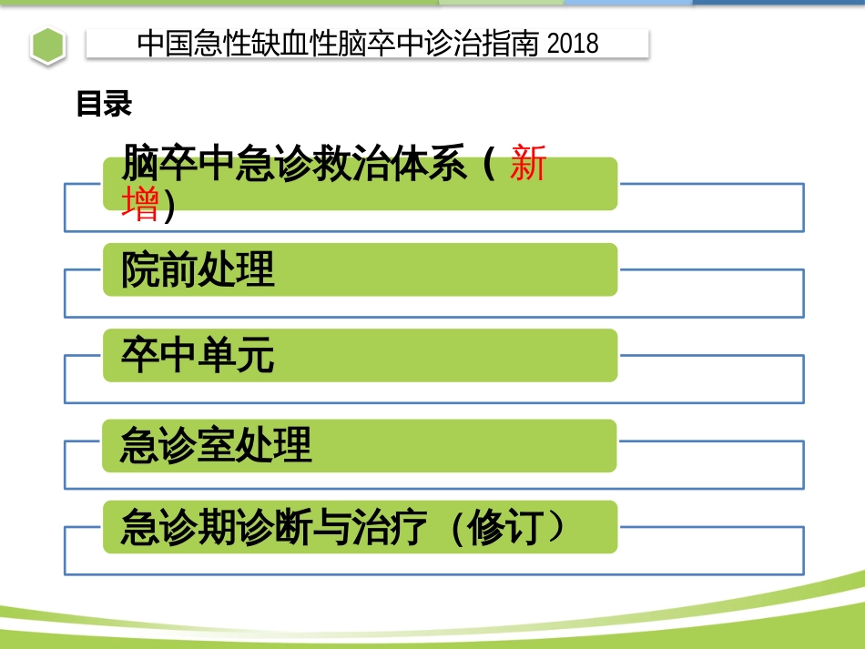 中国急性缺血性脑卒中诊治指南2018ppt课件_第3页