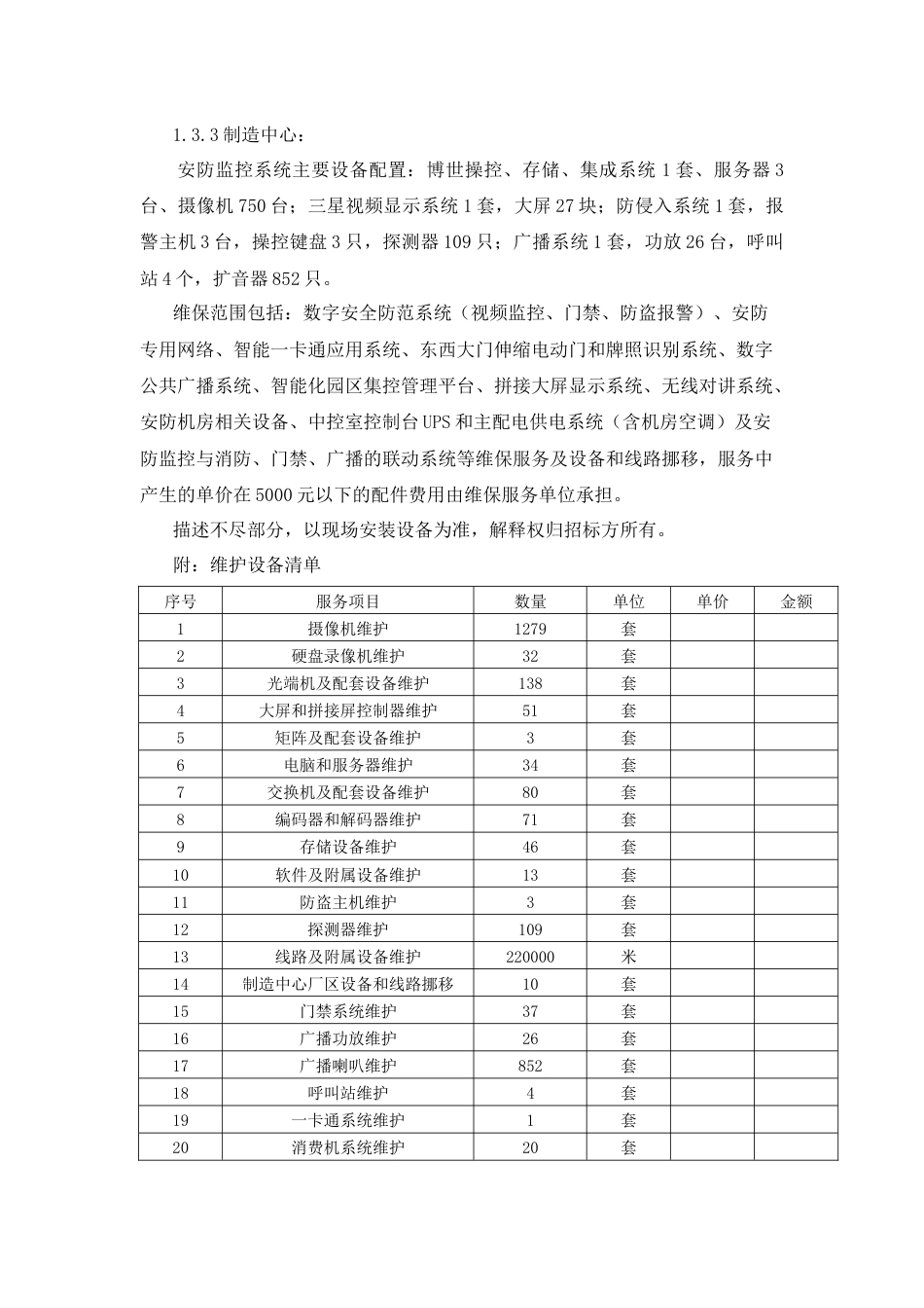 消防维保技术支持与维保方案_第3页