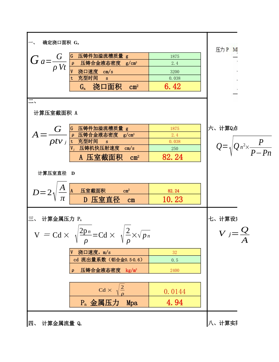 压铸模浇道系统公式计算[3页]_第1页