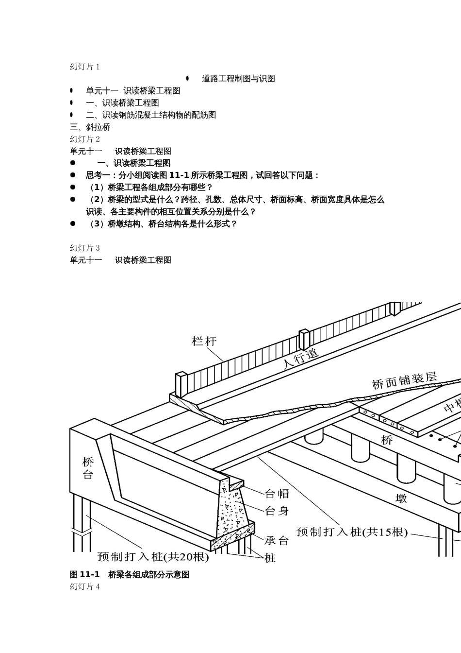 识读桥梁工程图[共22页]_第1页