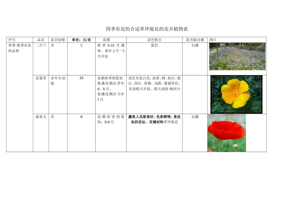 四季花海的花卉表[8页]_第1页