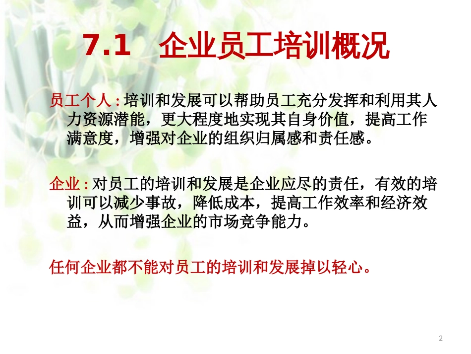第7章企业员工的培训与发展_第2页