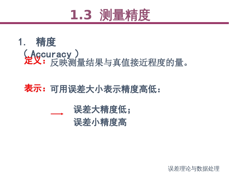 (2)--1.3 测量精度误差理论与数据处理_第2页