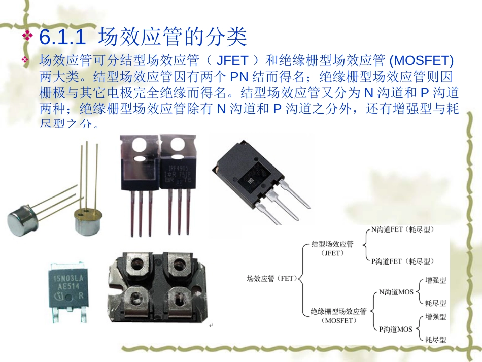 场效应管、晶闸管和单结晶体管的识别与检测[26页]_第3页