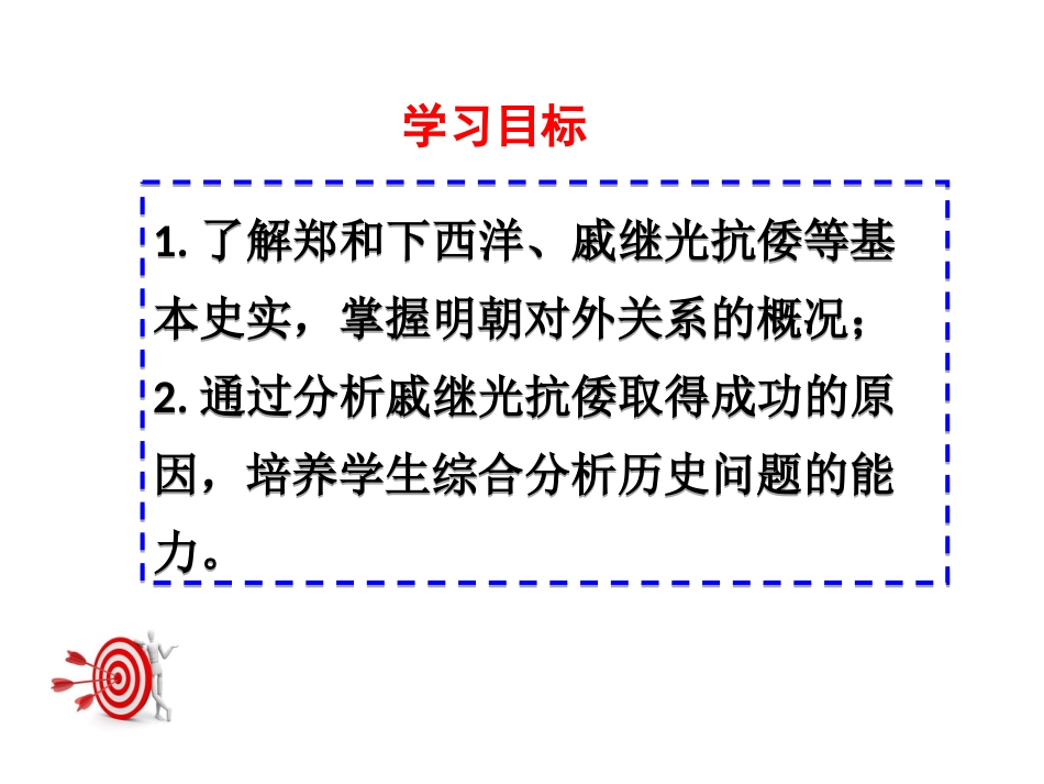 人教版部编教材15课《明朝的对外关系》课件_第3页