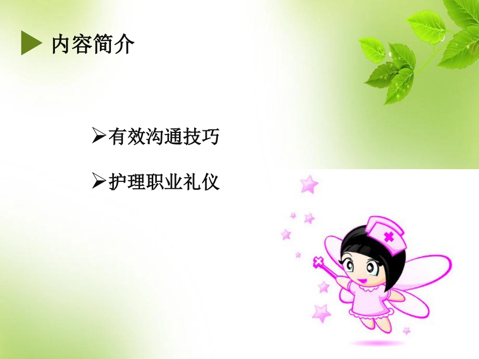 护士职业礼仪与沟通技巧[37页]_第2页