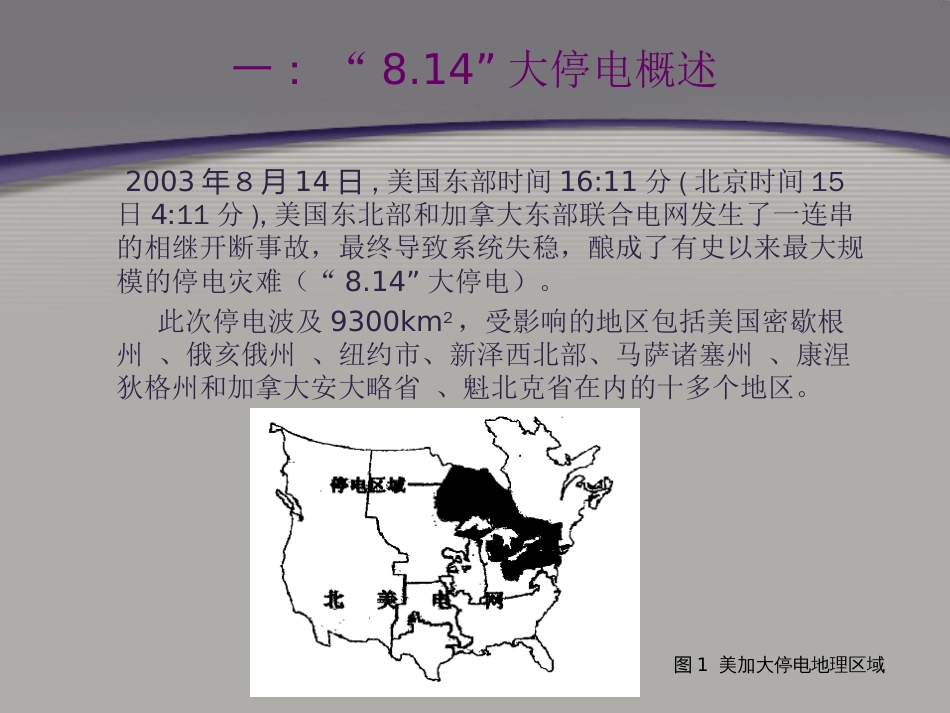 美加“8.14”大停电介绍以及启示[共48页]_第2页