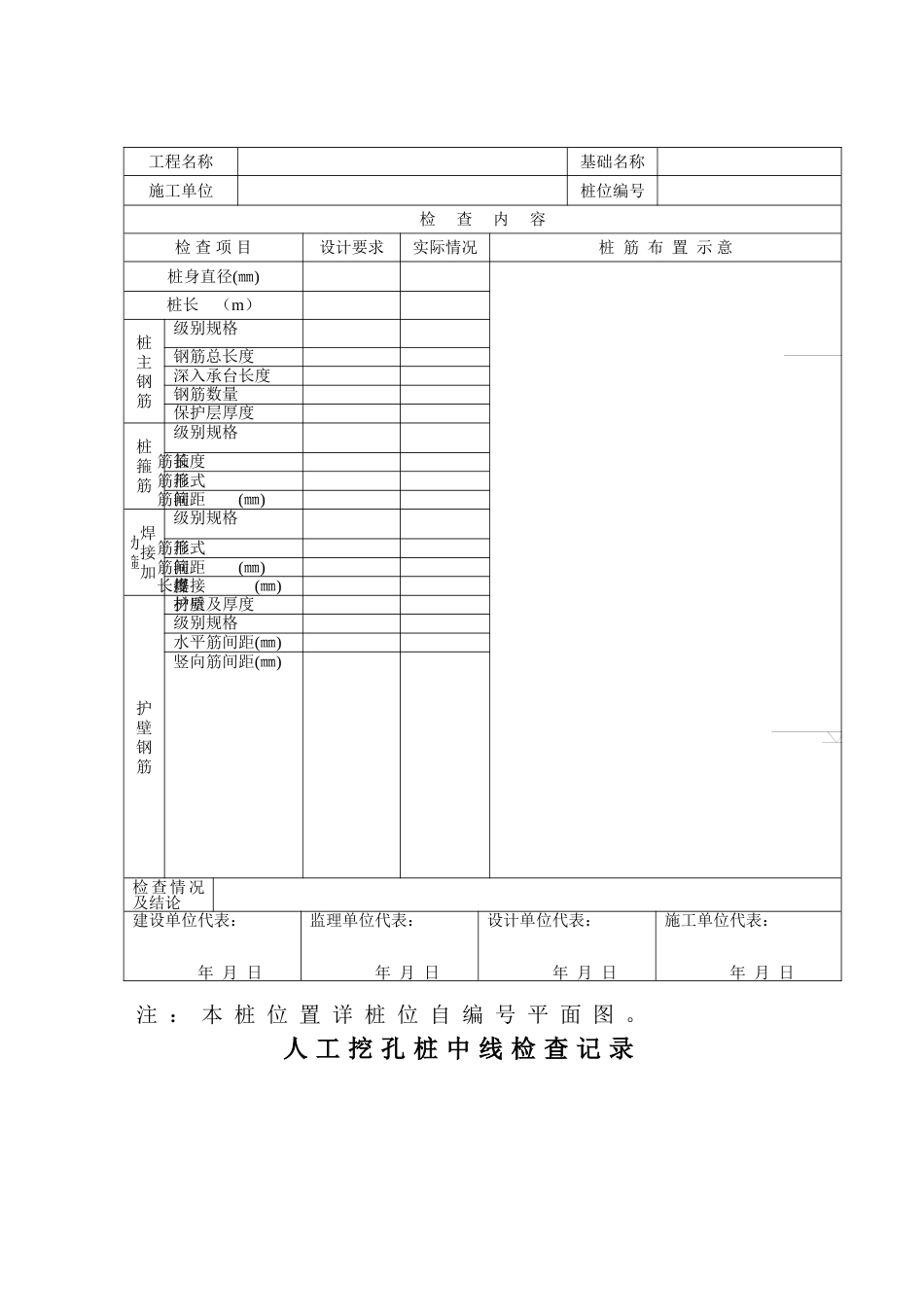 人工挖孔桩记录表格[10页]_第3页