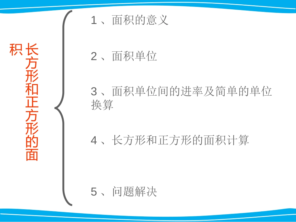 三年级下册长方形和正方形的面积整理与复习[11页]_第2页