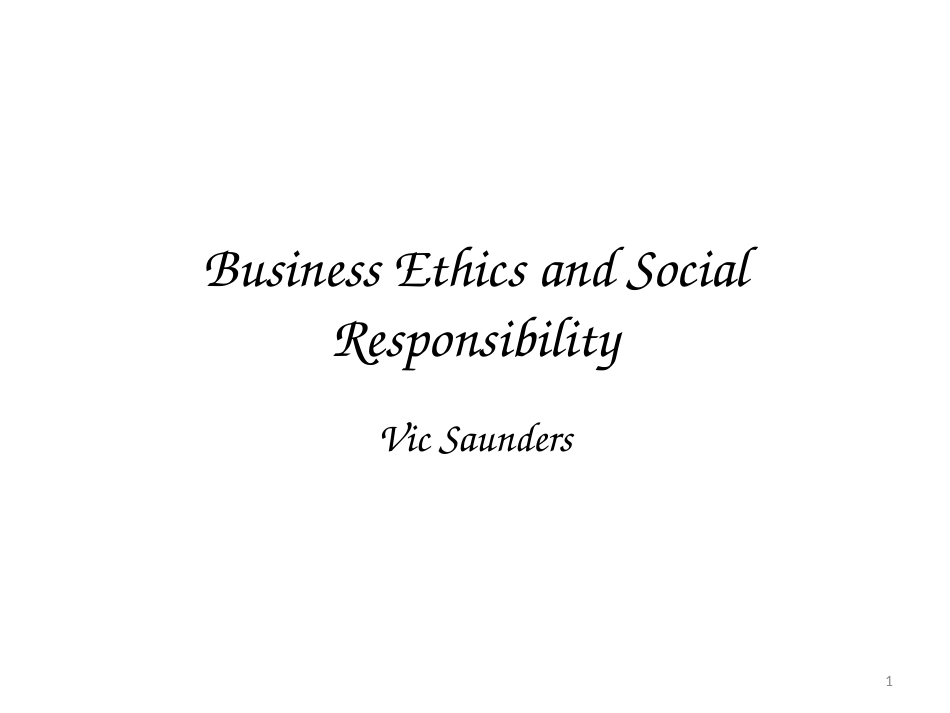 企业道德和社会责任BusinessEthicsandSocialResponsibility_第1页