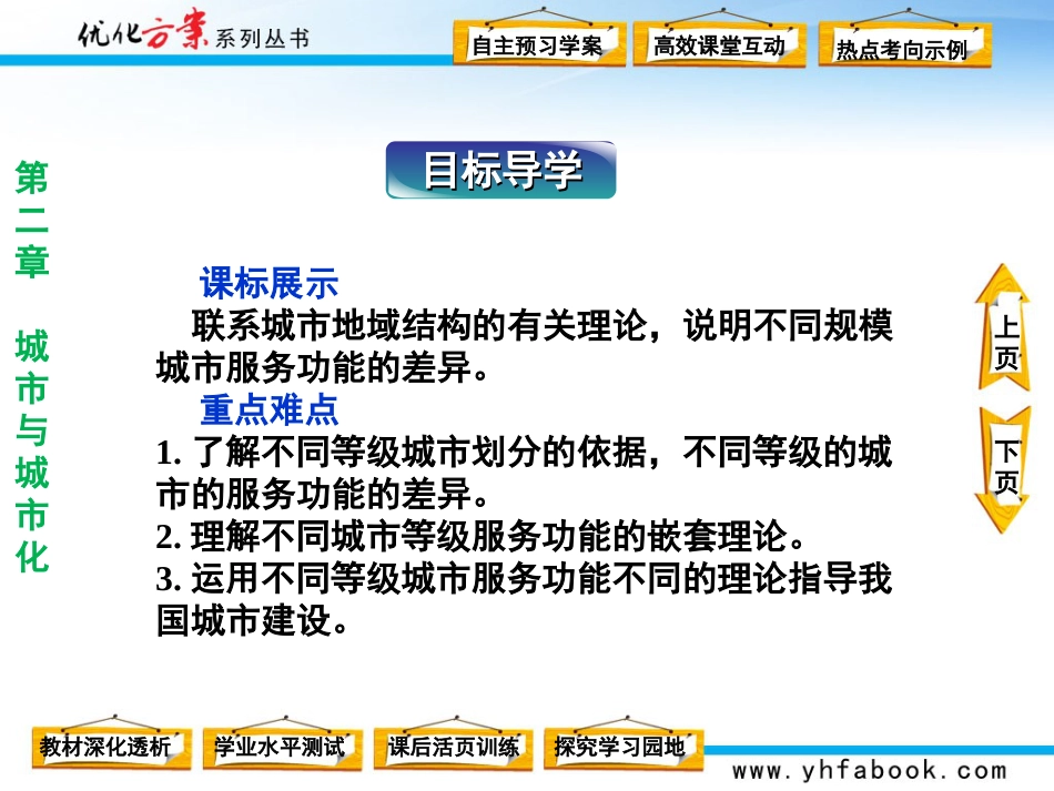 高一地理必修二第二章第二节不同等级城市的服务功能._第3页