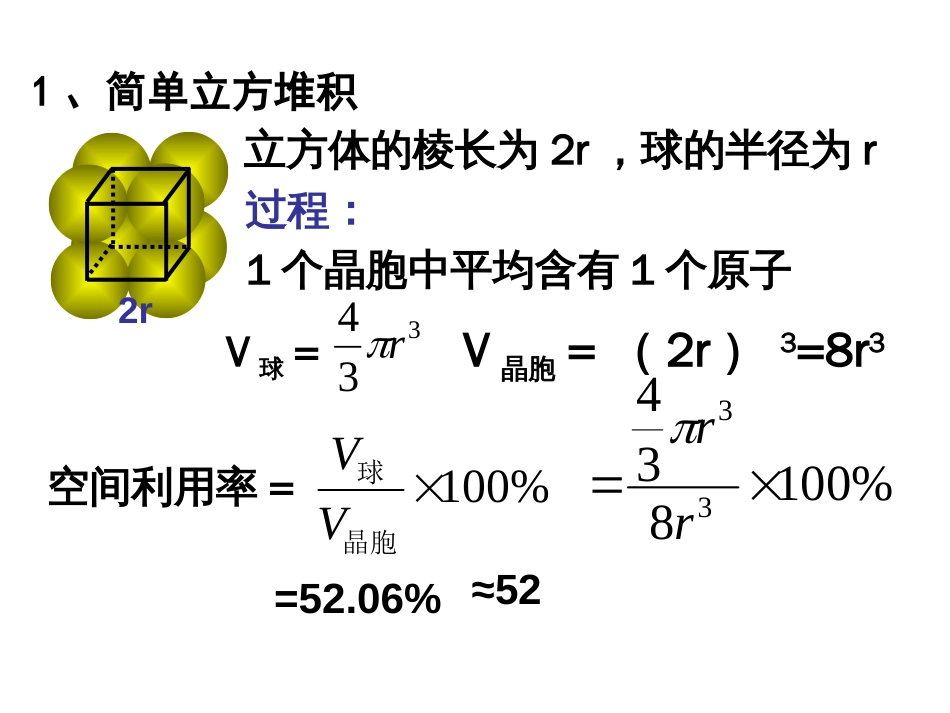 选修三金属晶体的空间利用率[17页]_第3页