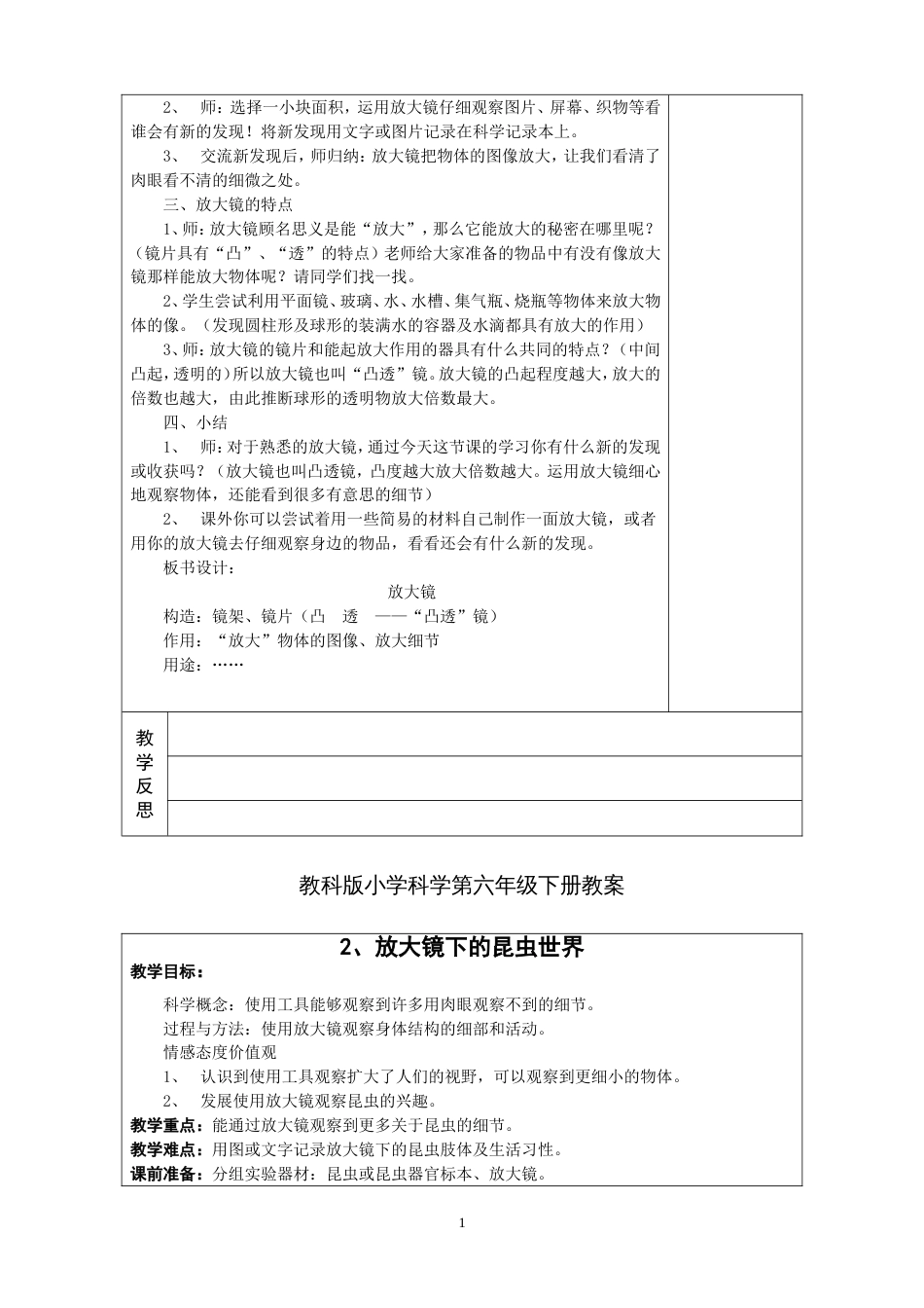 人教版六年级科学下册教案全册[58页]_第2页