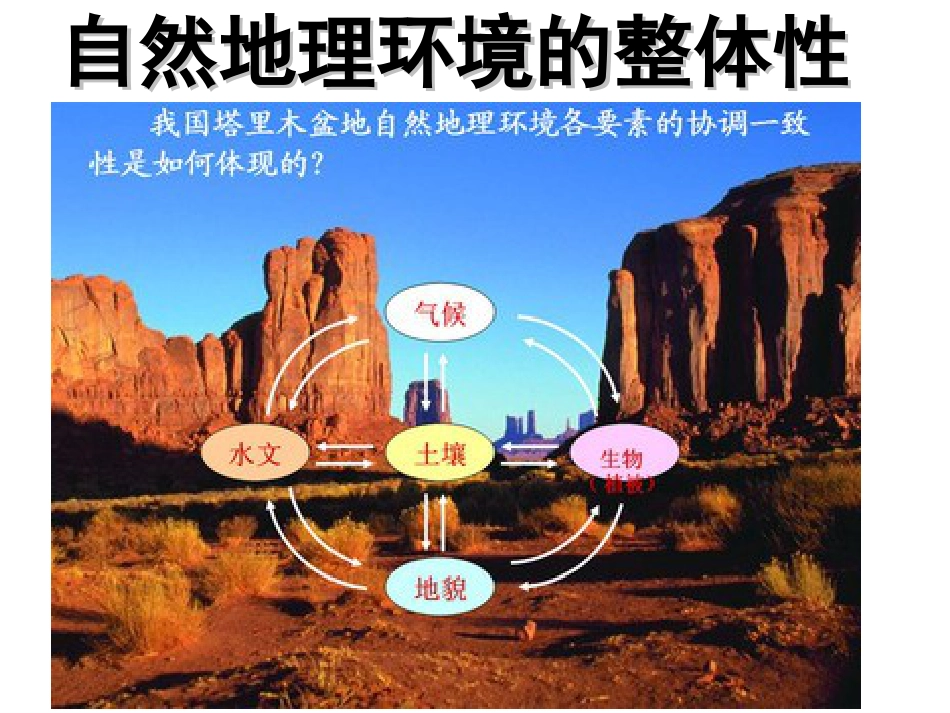 2017自然地理环境的整体性与差异性32386_第1页