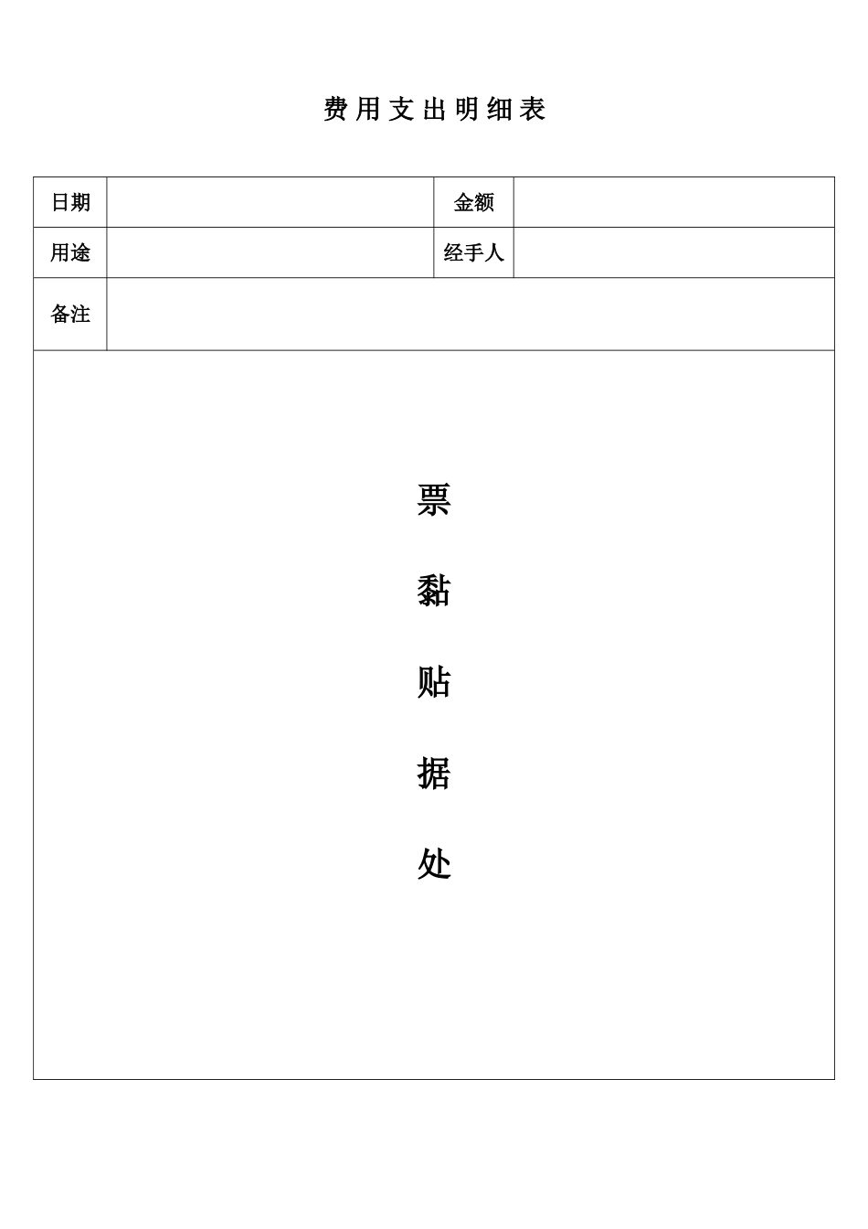 费用支出明细表[共5页]_第1页