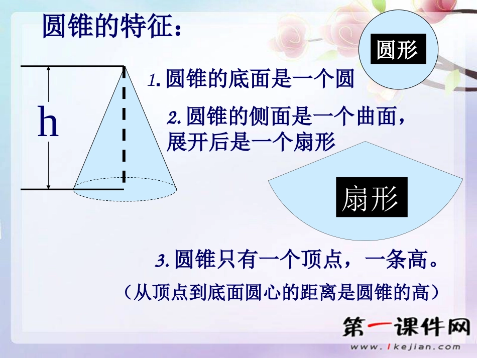 苏教版六年级数学下册课件圆柱和圆锥的整理与复习_第3页